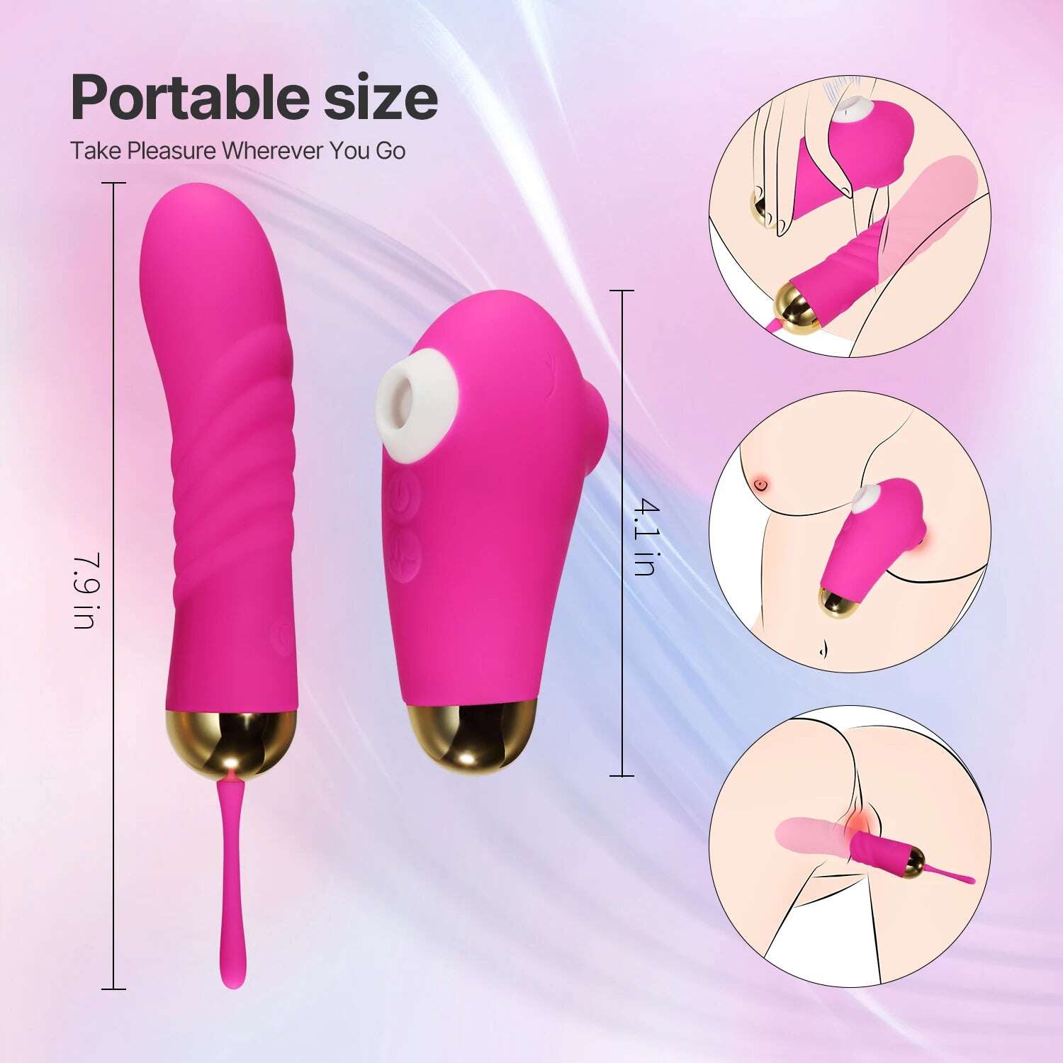 Dual Pleasure Vibrator