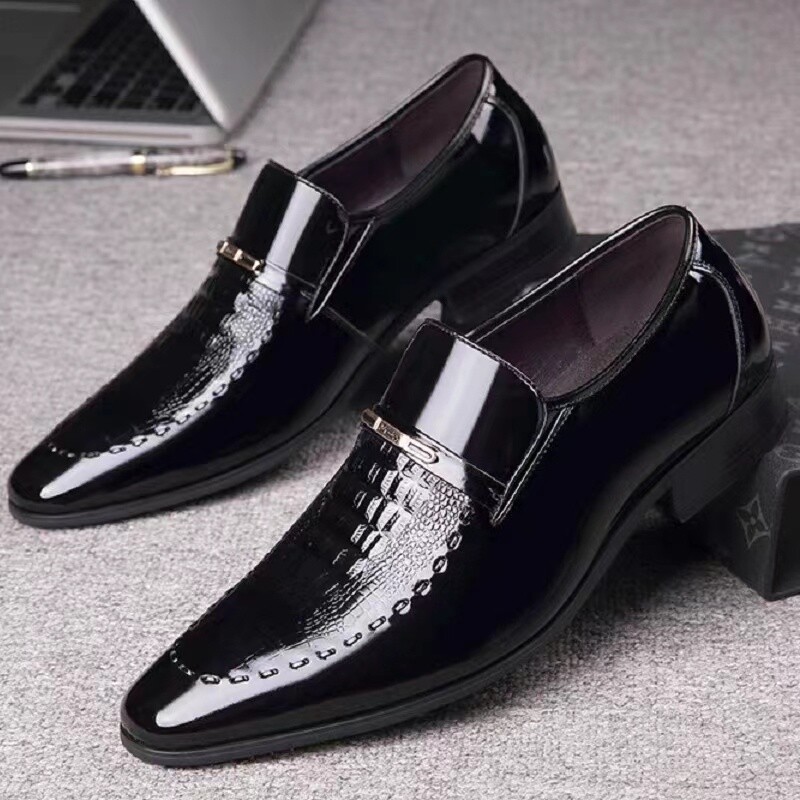 Sapato novos de couro de crocodilo | 50% de desconto🔥