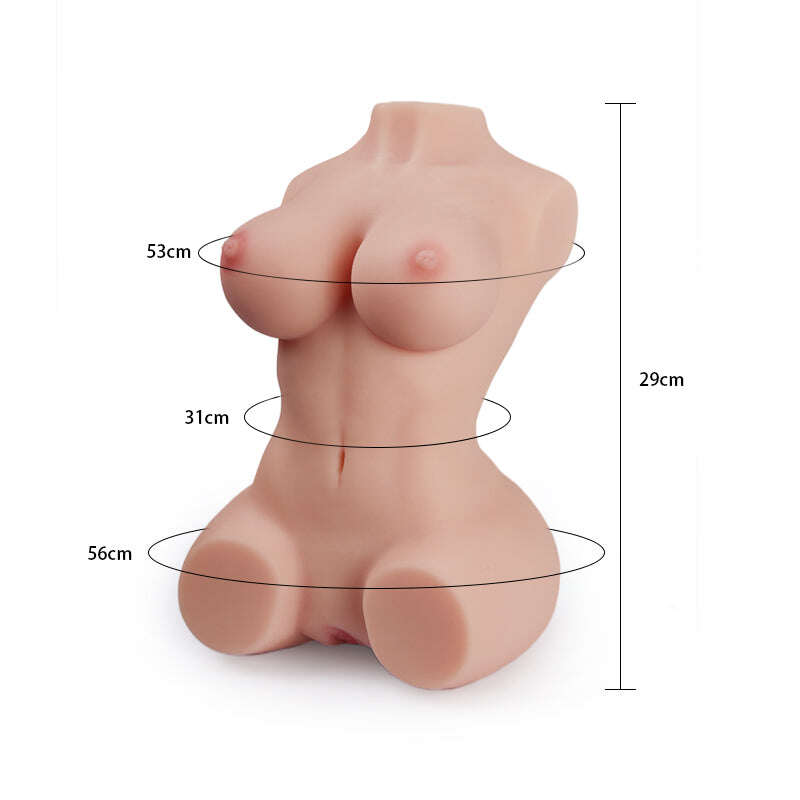 【MiKO】Masturbatore realistico con bambola dell'amore da 3,6 kg con vagina e ano 3D