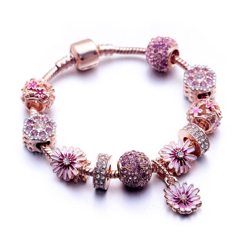 Rose Gold Garden Daisy Collection