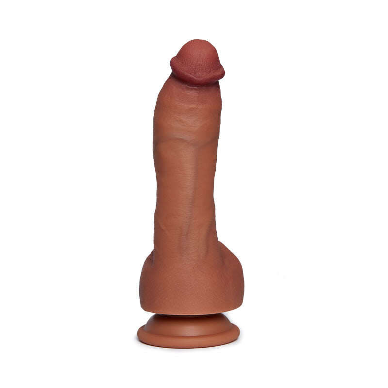 Realističtější dildo s průměrem velkých varlat 3,5 cm