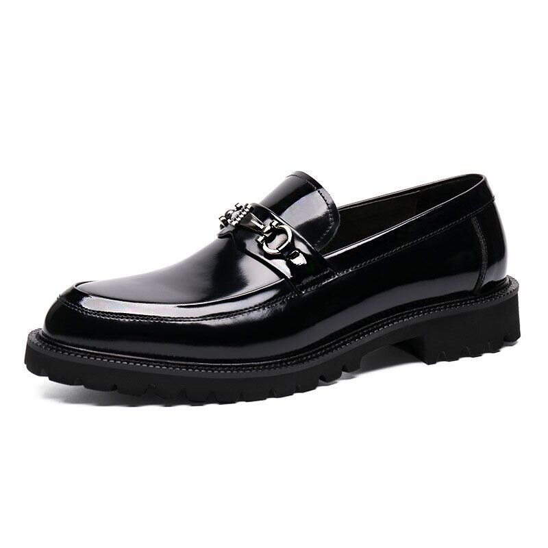 Mocassins de couro elegantes e clássicos para homem | 50% de desconto🔥