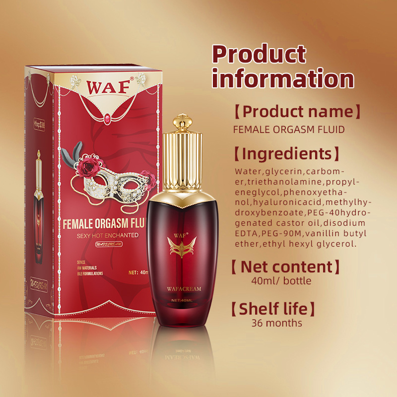 WAF® Female Orgasm Fluid