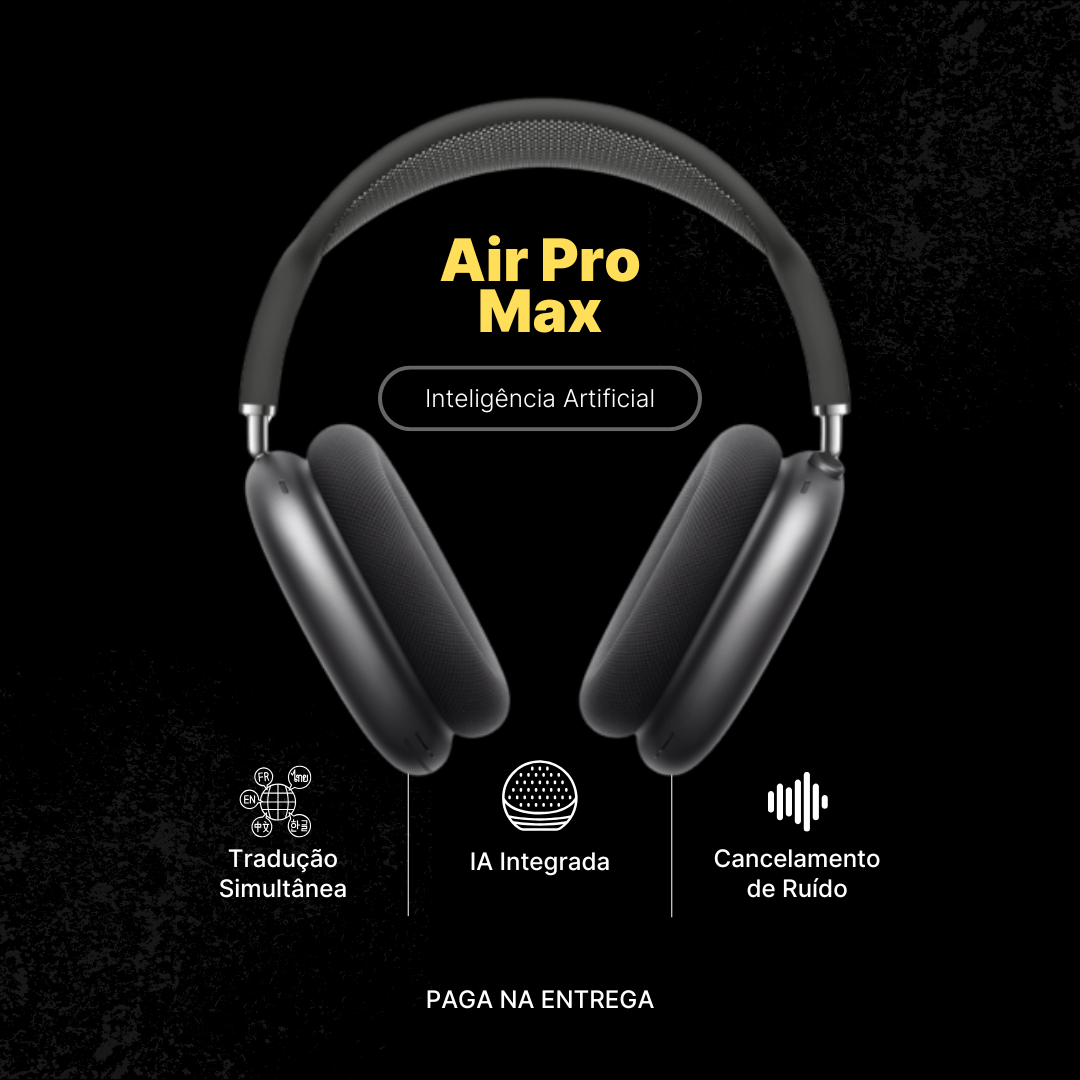 AIRPRO MAX - Auricular com IA integrada