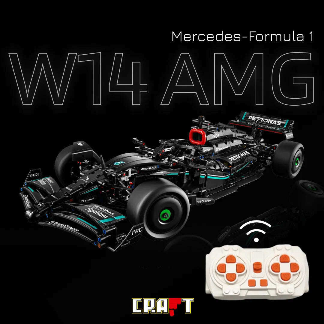 Fórmula 1 - Mercedes-AMG F1 W14 (1642 peças)