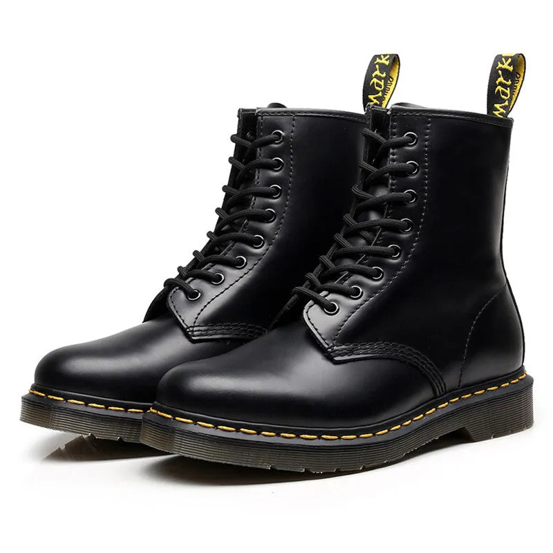 【50% de desconto】 DR MARTENS 1460 Botas clássicas unissex com 8 pontos