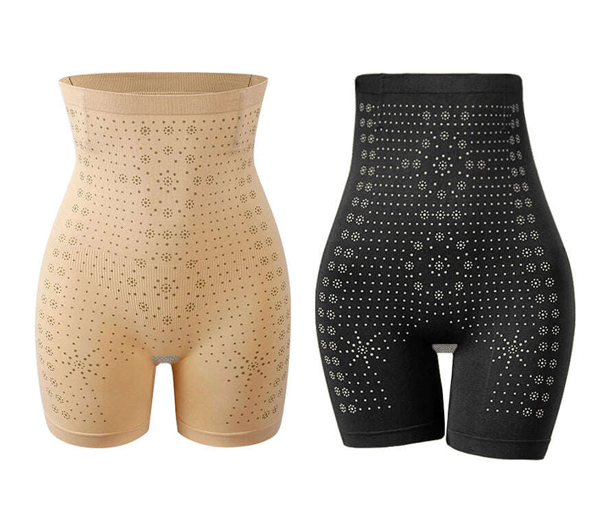 【✨Dinheiro na entrega✨】Shorts modeladores para reparo de fibra iônica de seda gelada 2024 PEARLMOON™