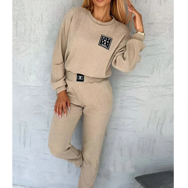 📦Conjunto de sweatshirts de veludo para mulher