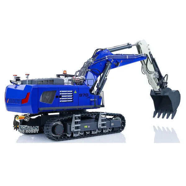 K970 100S Pro 1/14 hidraulikus RC kotrógép Fém szimulációs modell