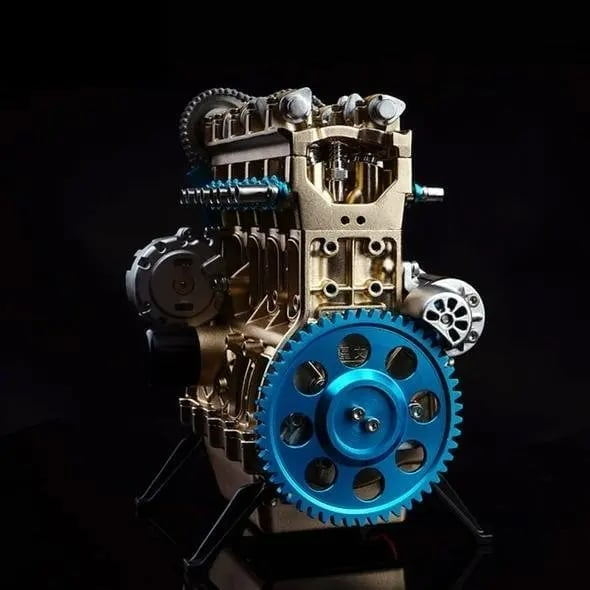 🚗Tehnički V8 mehanički metalni sklop DIY komplet modela motora automobila (3 godine jamstva)