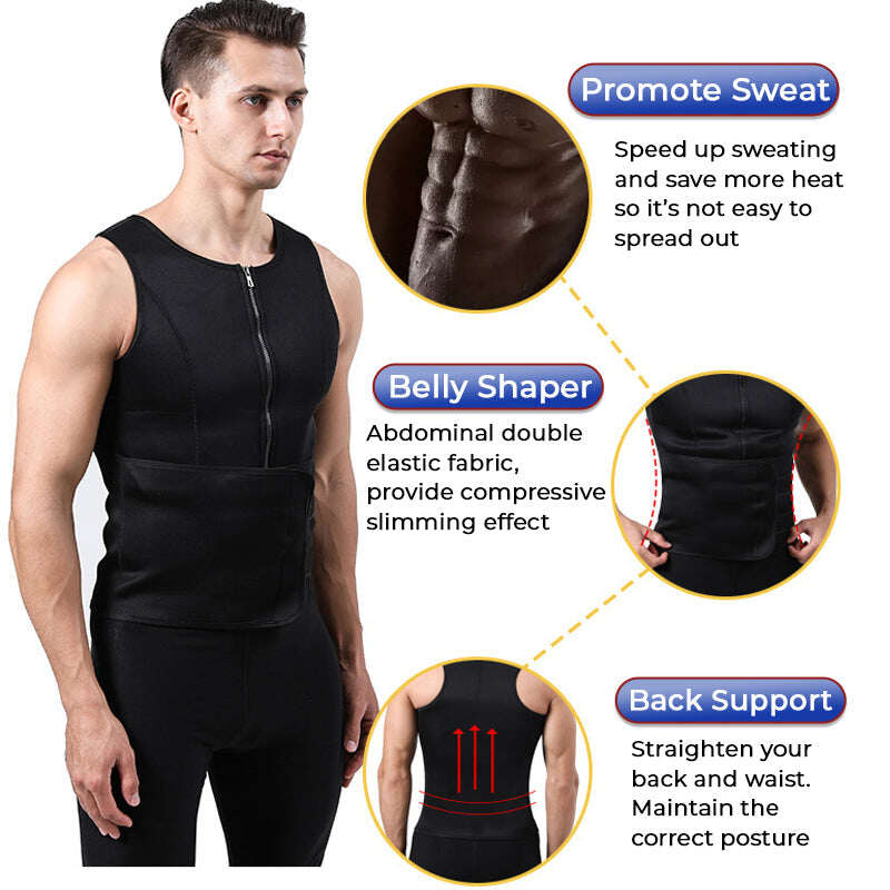 CoreMax™ IONS Sweat Detox kompresijas veste